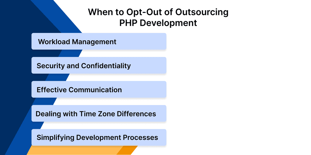 When to Opt-out of offshoring PHP development
