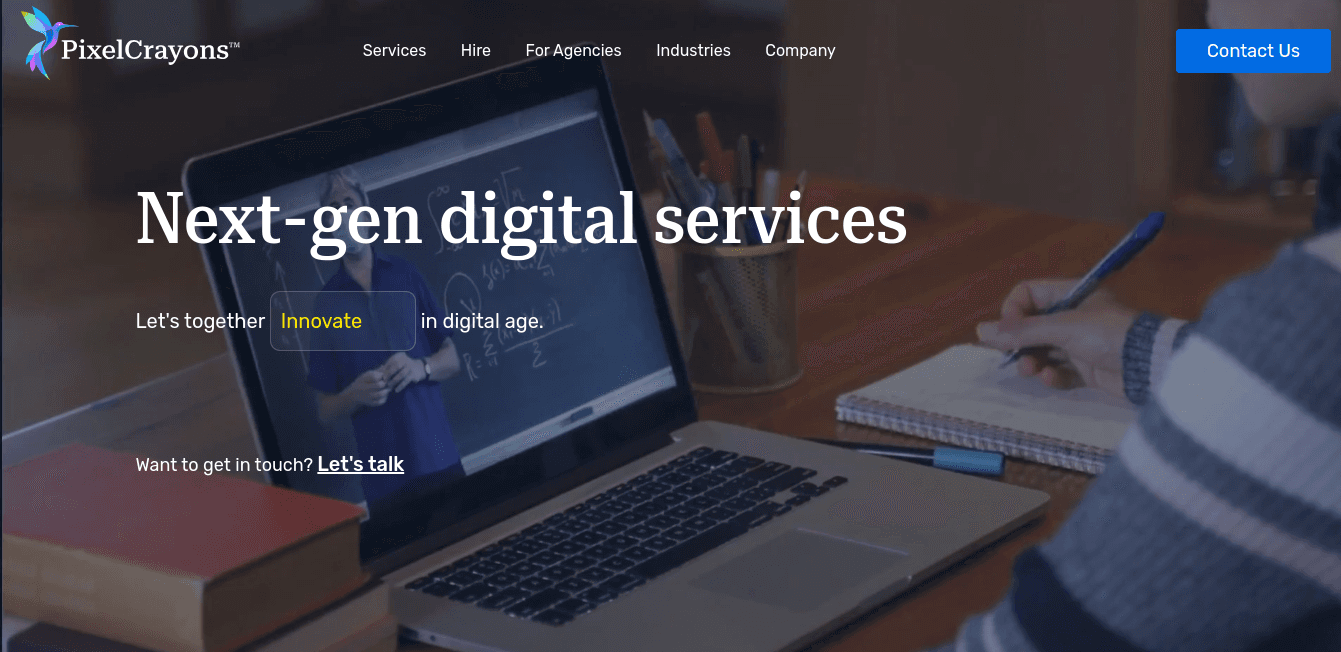 a snapshot of the company mentioned under the list of top software development companies from India