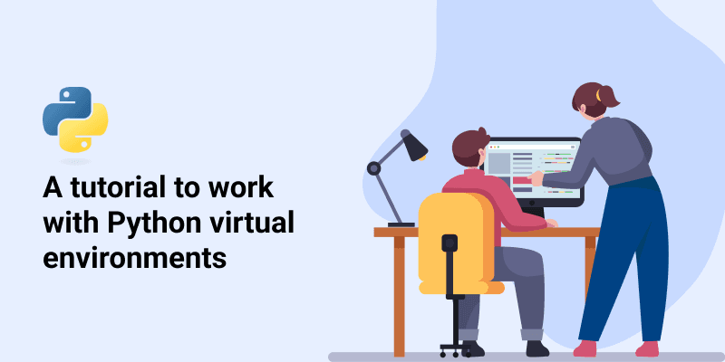 python virtual environment banner 