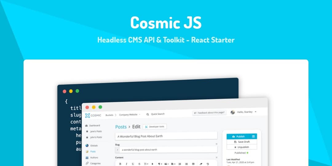 cosmic cms