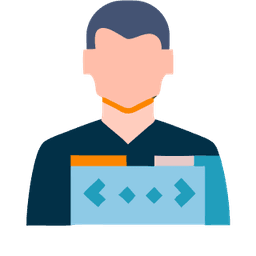 an icon image for wide range of expert developers at Code B