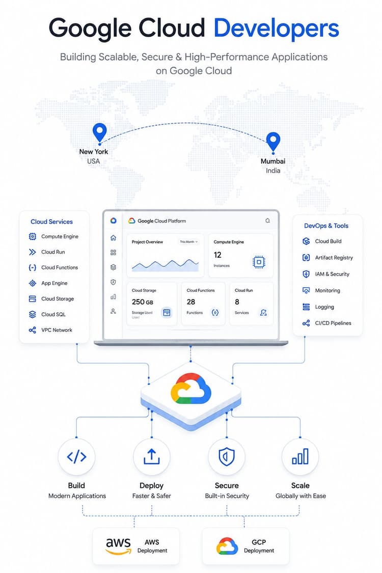 a snapshot of google cloud developers