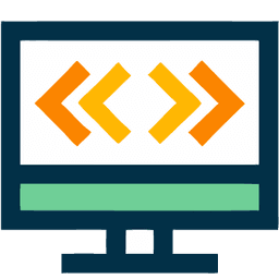 icon image for full stack development service offering on a hire page