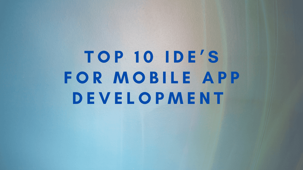 mobile app ide's-cover
