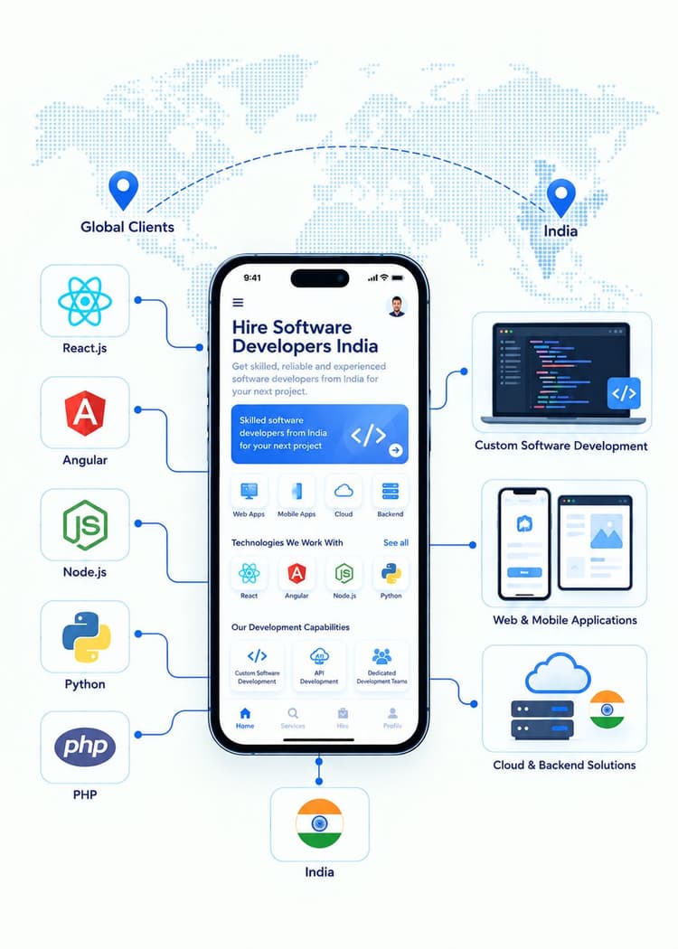 Software Developers India Infographic
