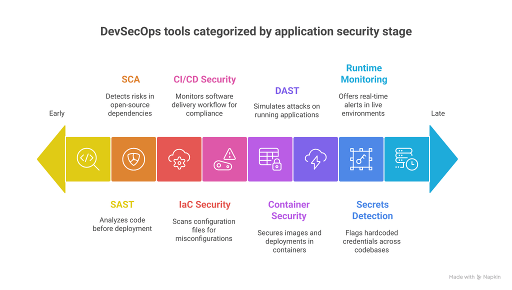 Categories of DevSecOps tools