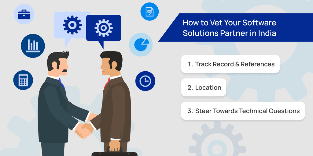 A feature image for a section that elaborates on ways to vet the right outsourcing service for your software development
