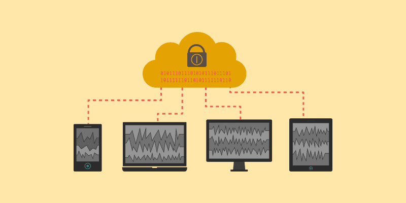 A feature image about cloud security and the benefits and importance of cloud security