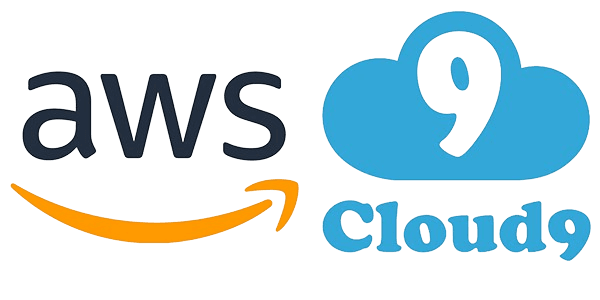 amazon cloud 9 logo in png